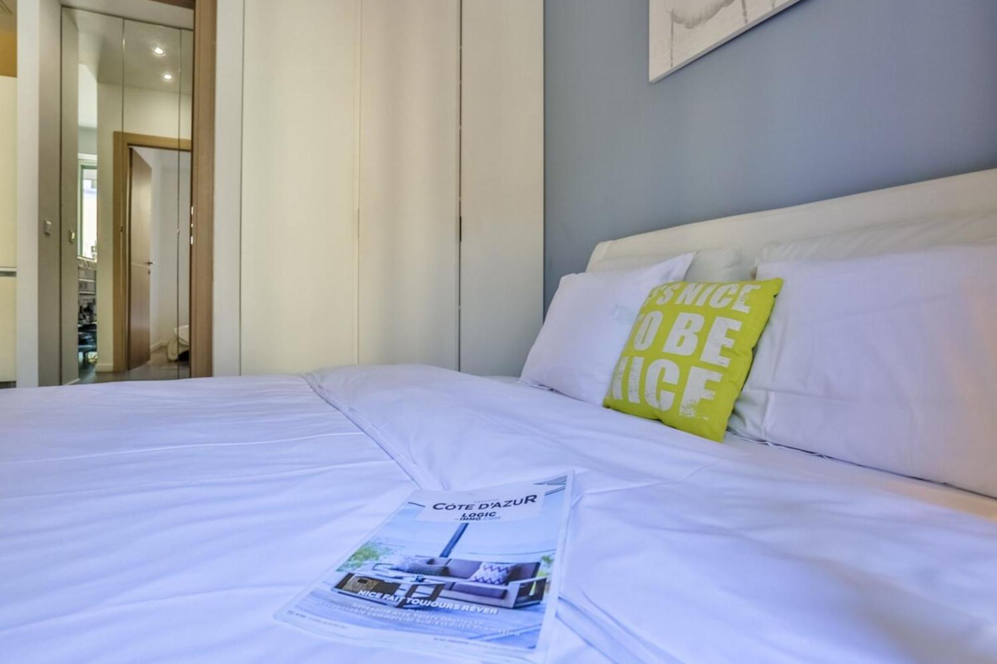 France 82 D - 2 Rooms - Terrace - 1 Min To The Sea Nizza Exterior foto