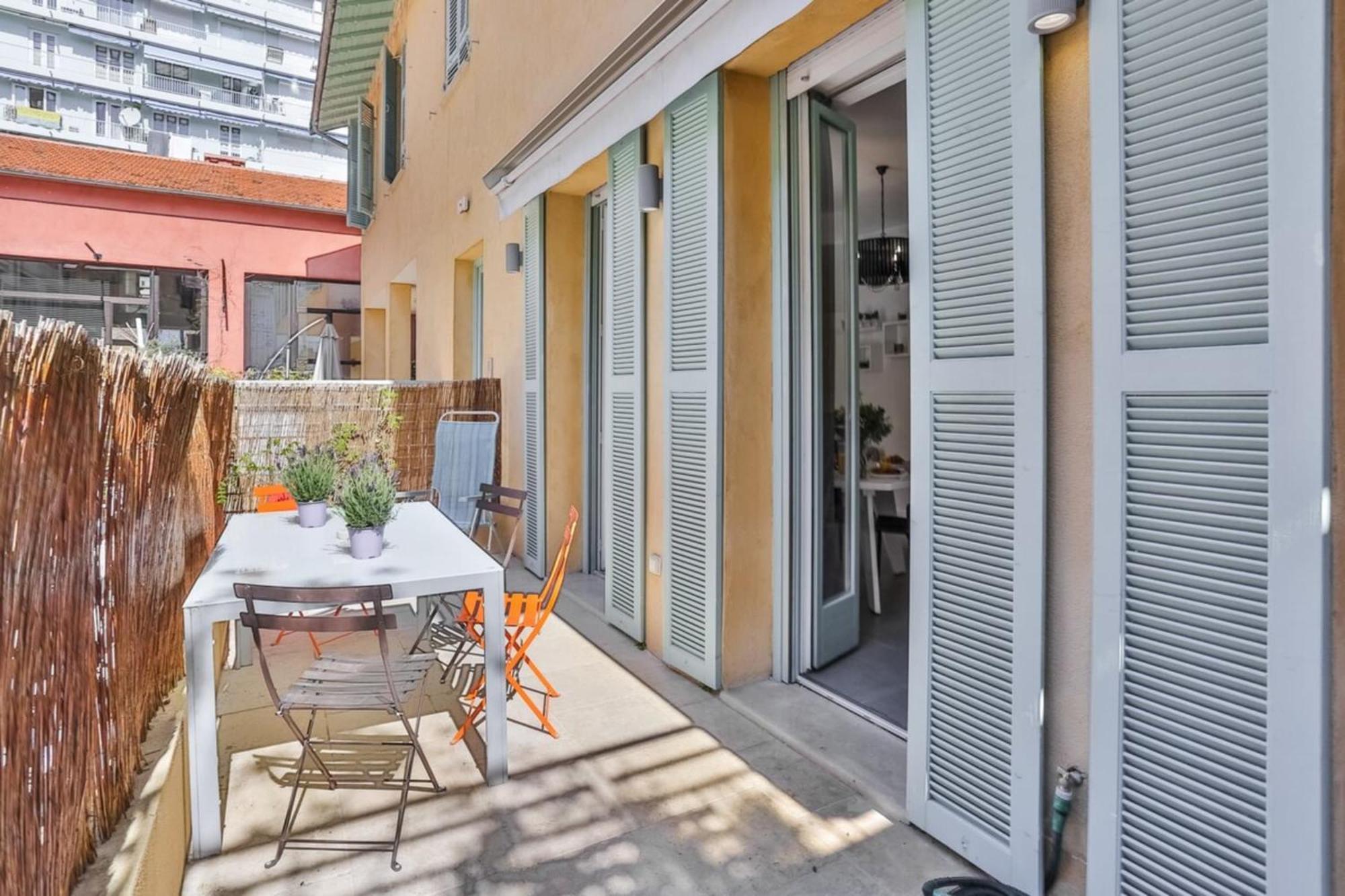 France 82 D - 2 Rooms - Terrace - 1 Min To The Sea Nizza Exterior foto