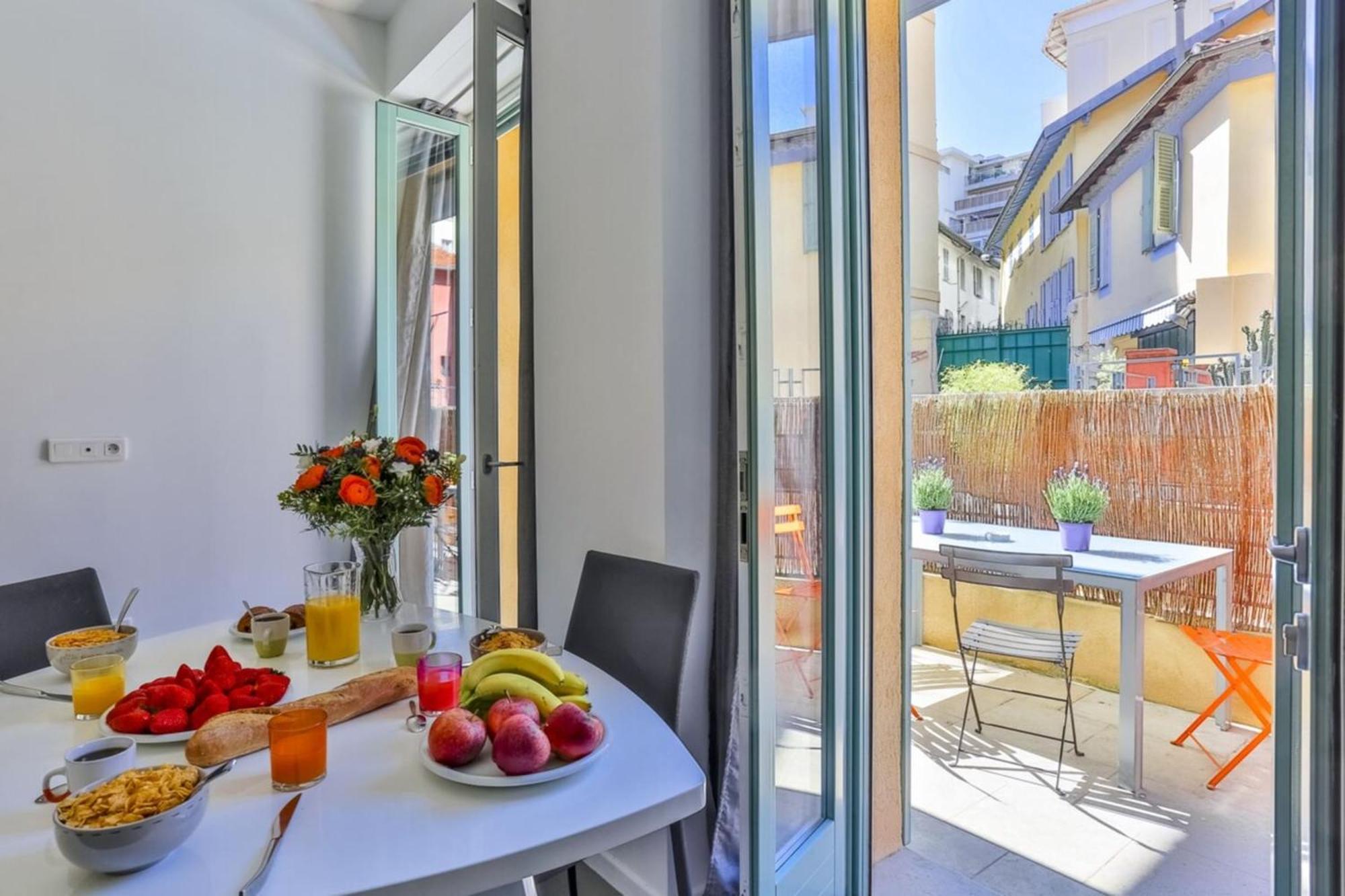 France 82 D - 2 Rooms - Terrace - 1 Min To The Sea Nizza Exterior foto